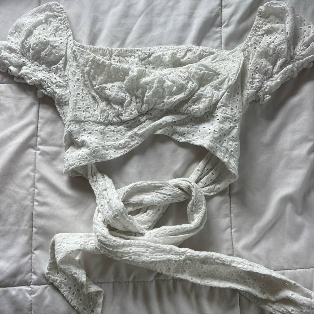 White Tie Top